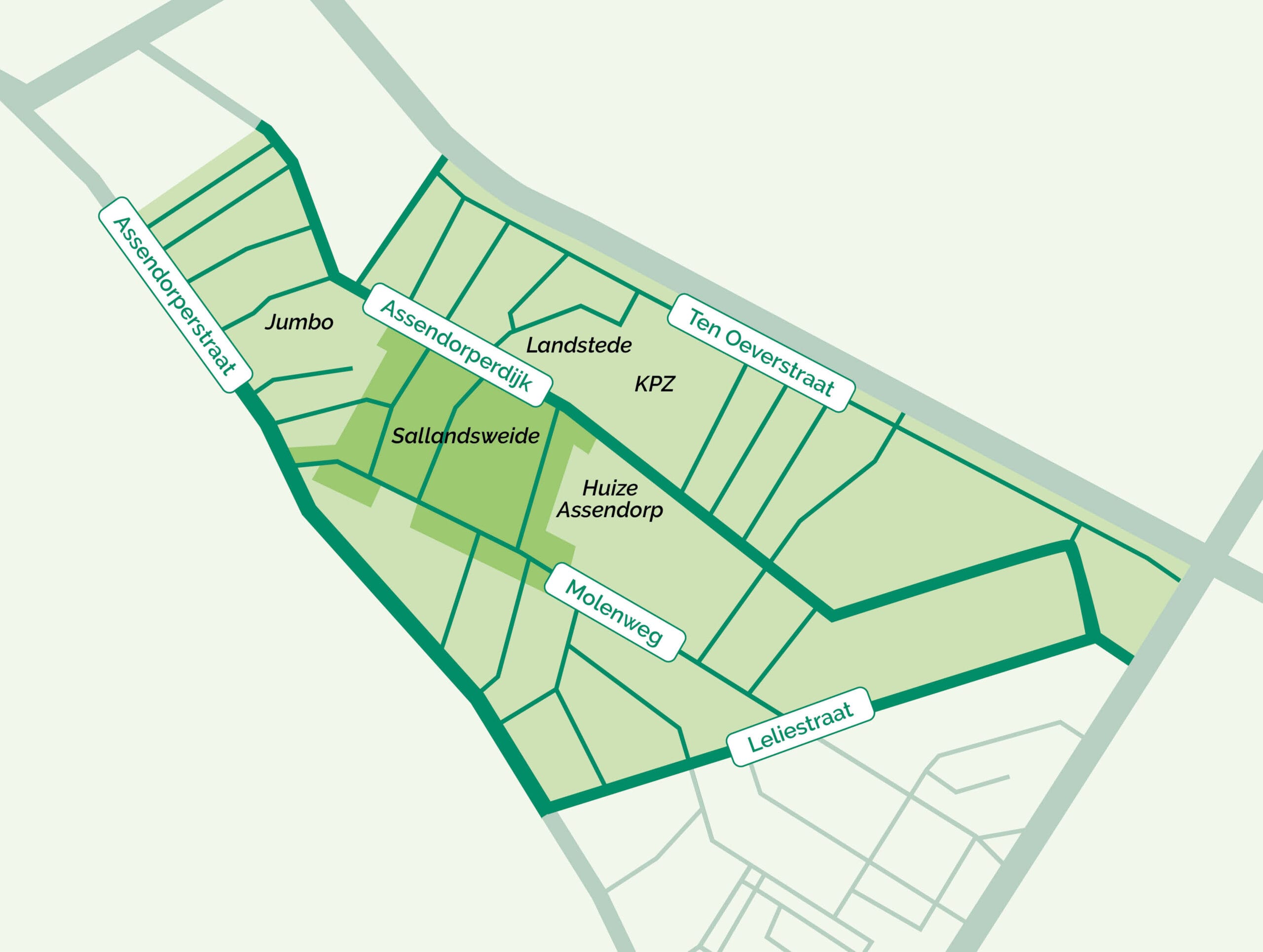 Plangebied Sallandsweide